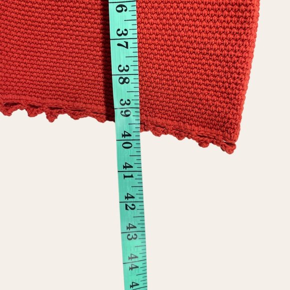 REBECCA TAYLOR‎ Orange Crochet Dress - Picture 10 of 10